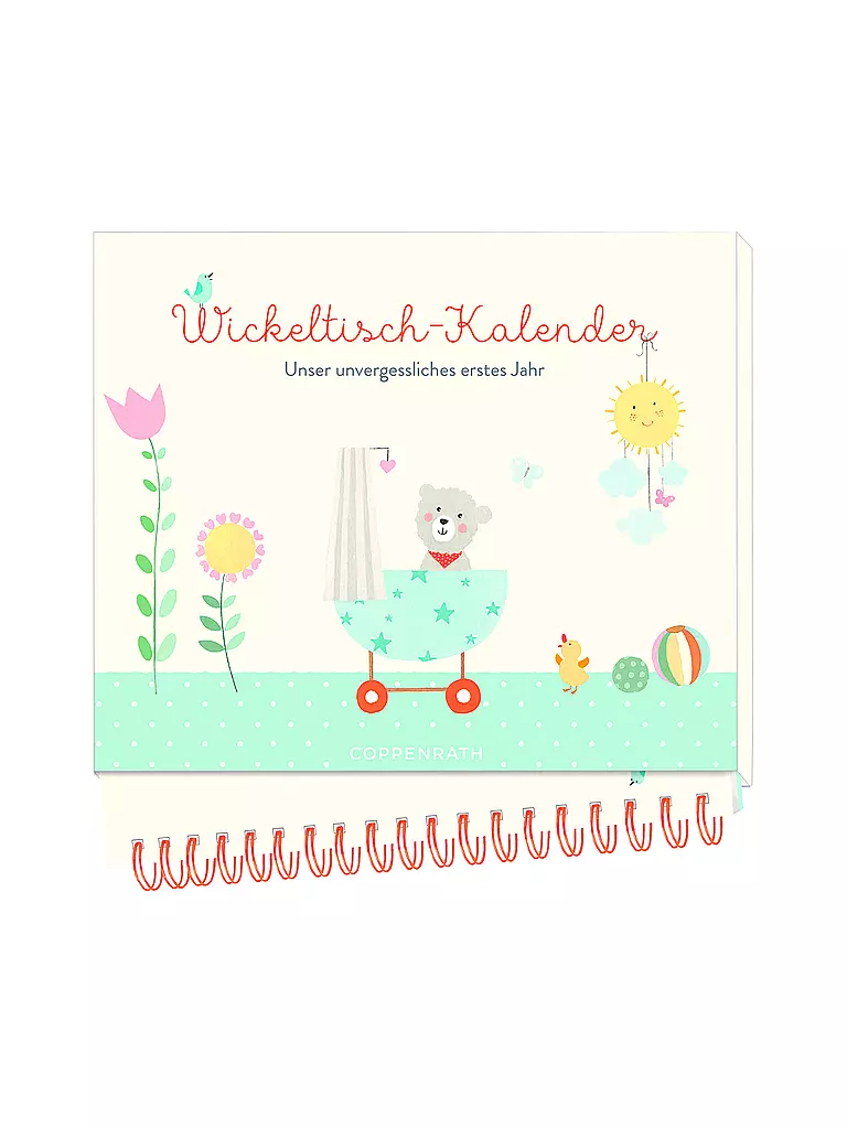 BABY GLÜCK | Wickeltisch-Kalender - Unser unvergessliches erstes Jahr | keine Farbe