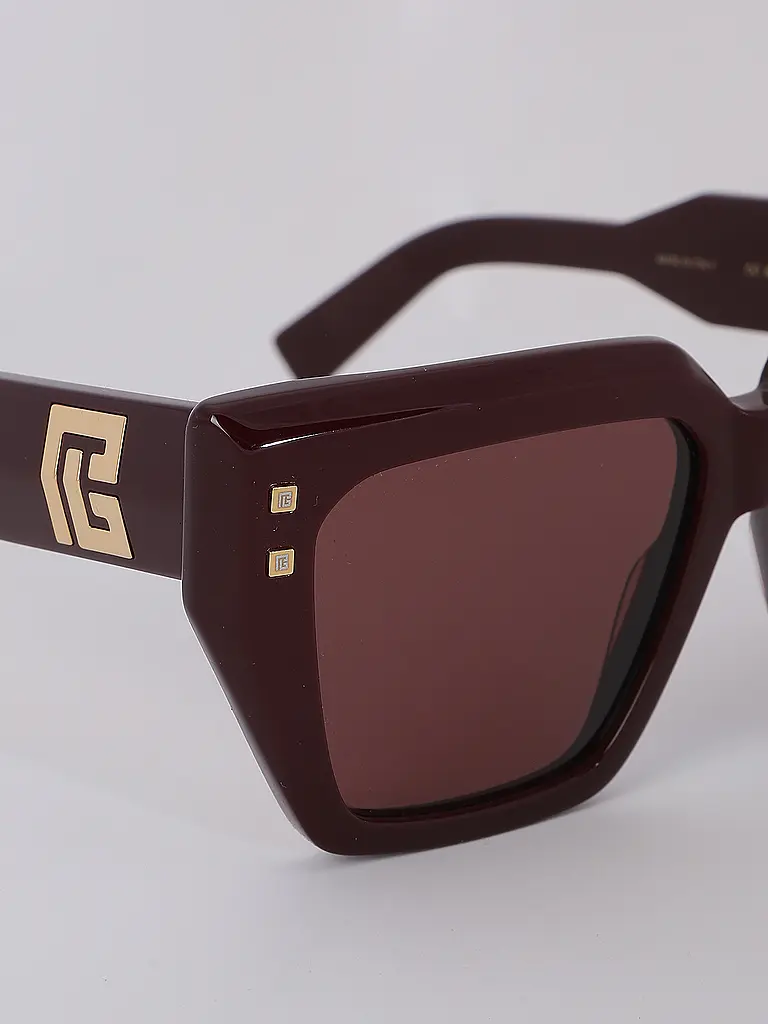 BALMAIN | Sonnenbrille B-FAME | Dunkelrot