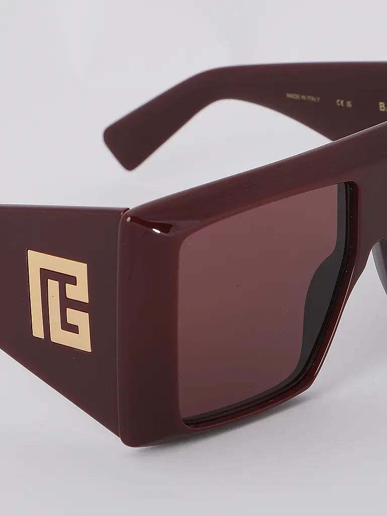 BALMAIN | Sonnenbrille B-STAGE | Dunkelrot