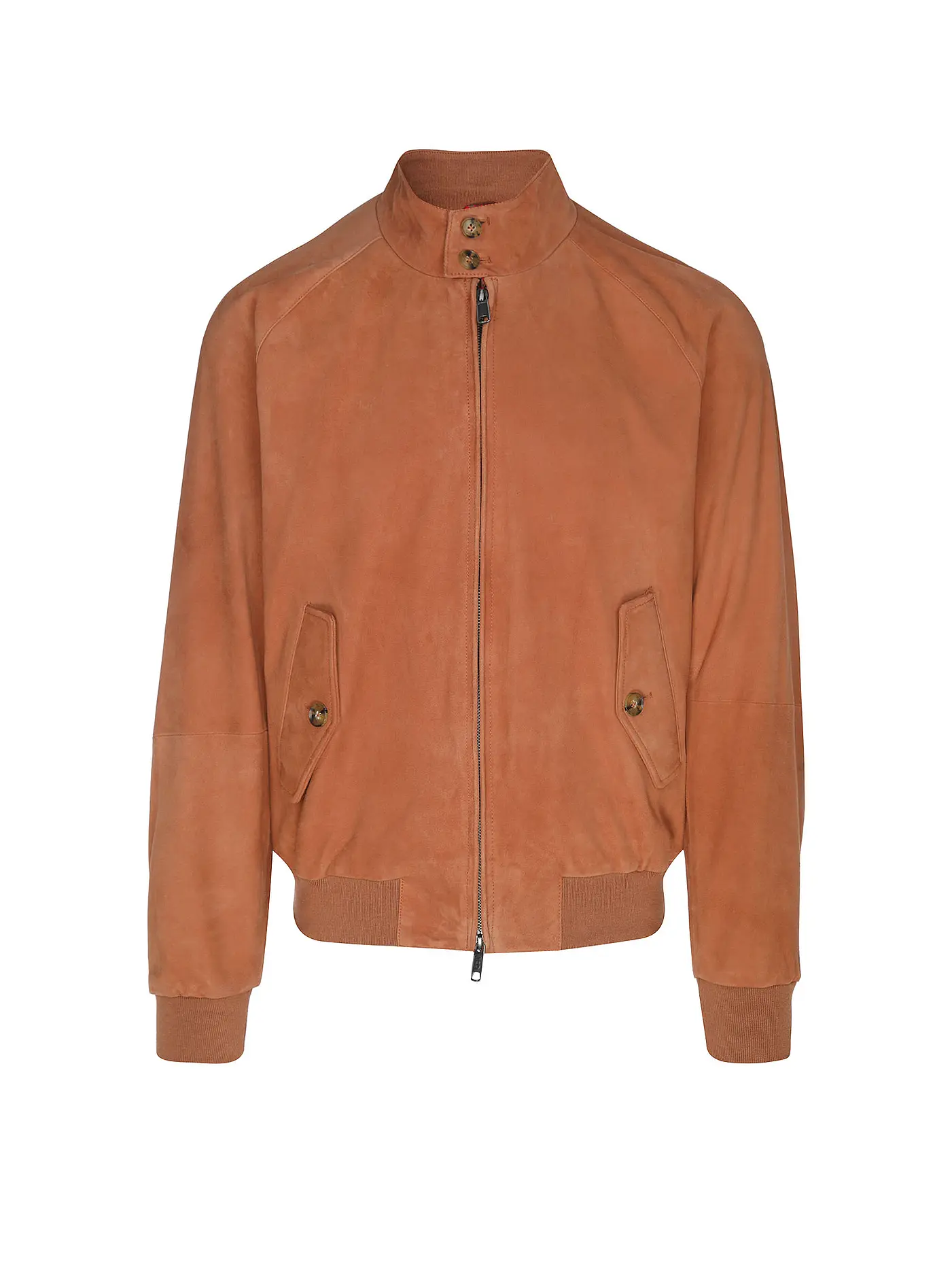 BARACUTA | Lederjacke G9 SUEDE | kupfer