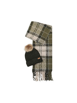 BARBOUR | Geschenkset Beanie und Schal SALTBURN