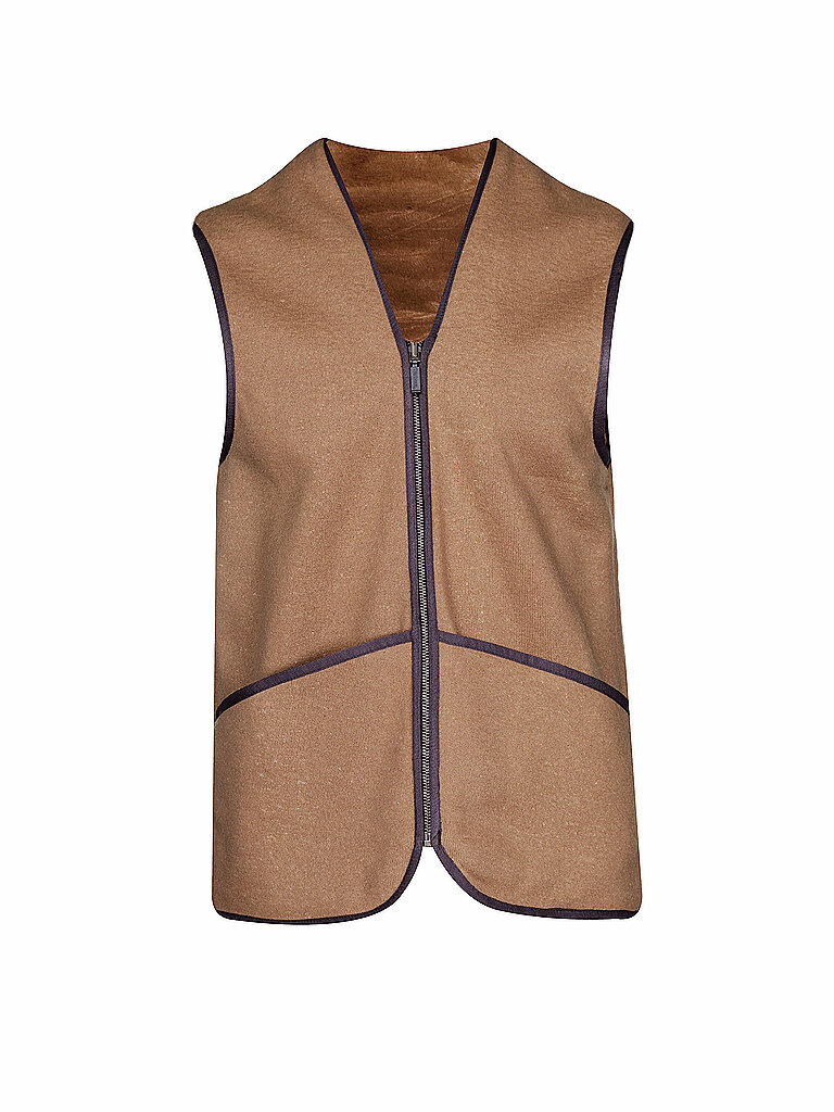 Innenjacke PILE braun 52 herren