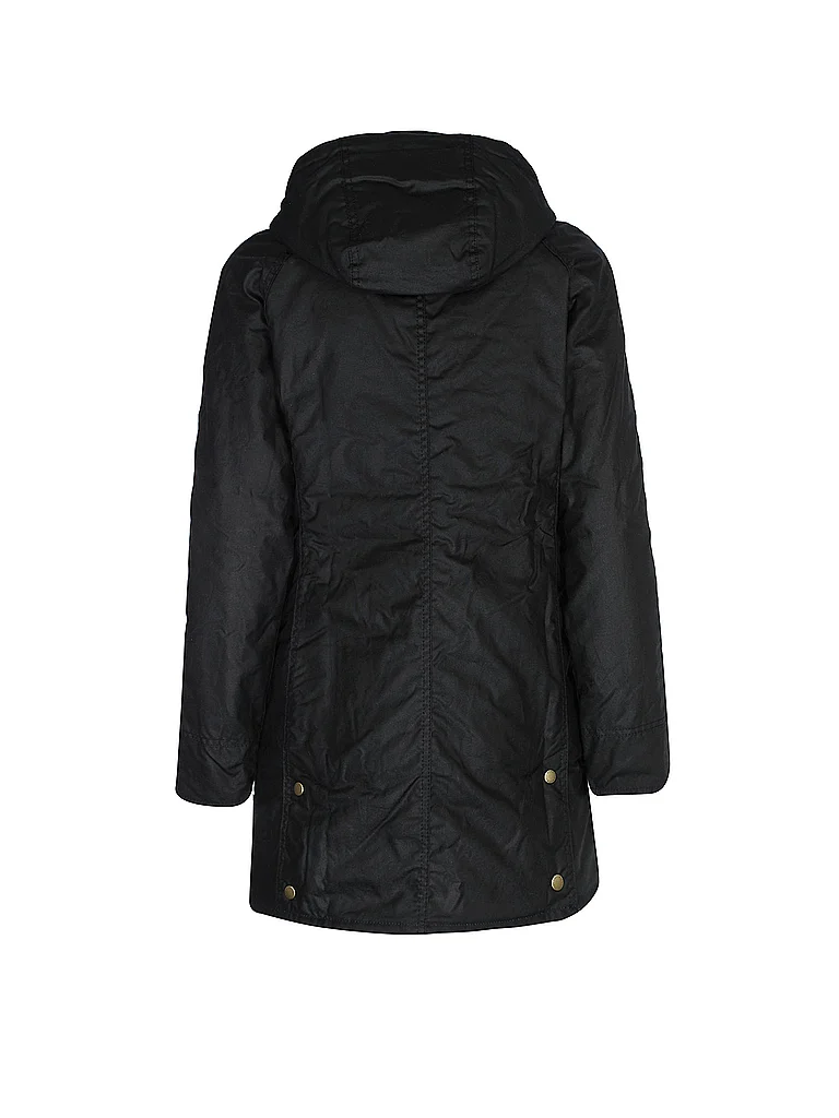 Barbour Bower Wax Parka Navy 46 2
