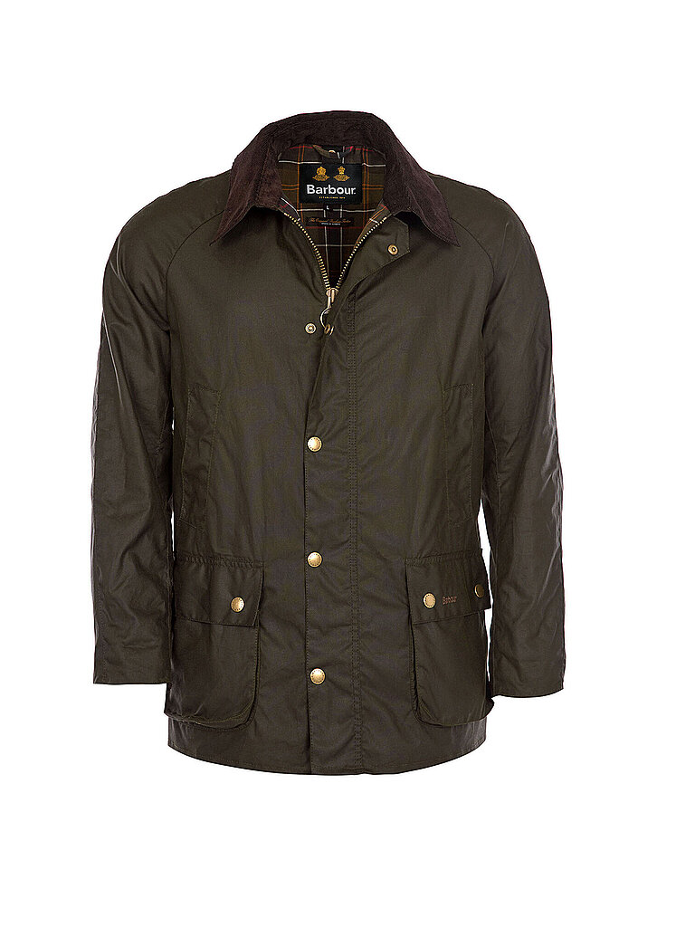 BARBOUR Fieldjacke ASHBY WAX olive | M