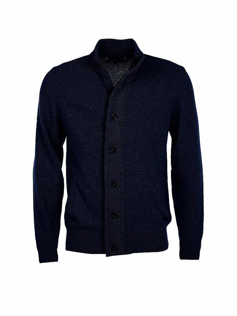 BARBOUR Strickjacke ESSENTIAL dunkelblau | S