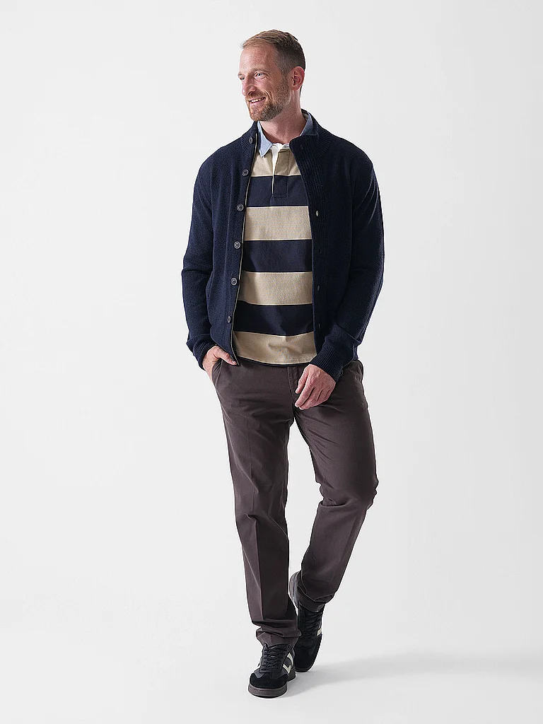BARBOUR Cardigan ESSENTIAL blu | XXL