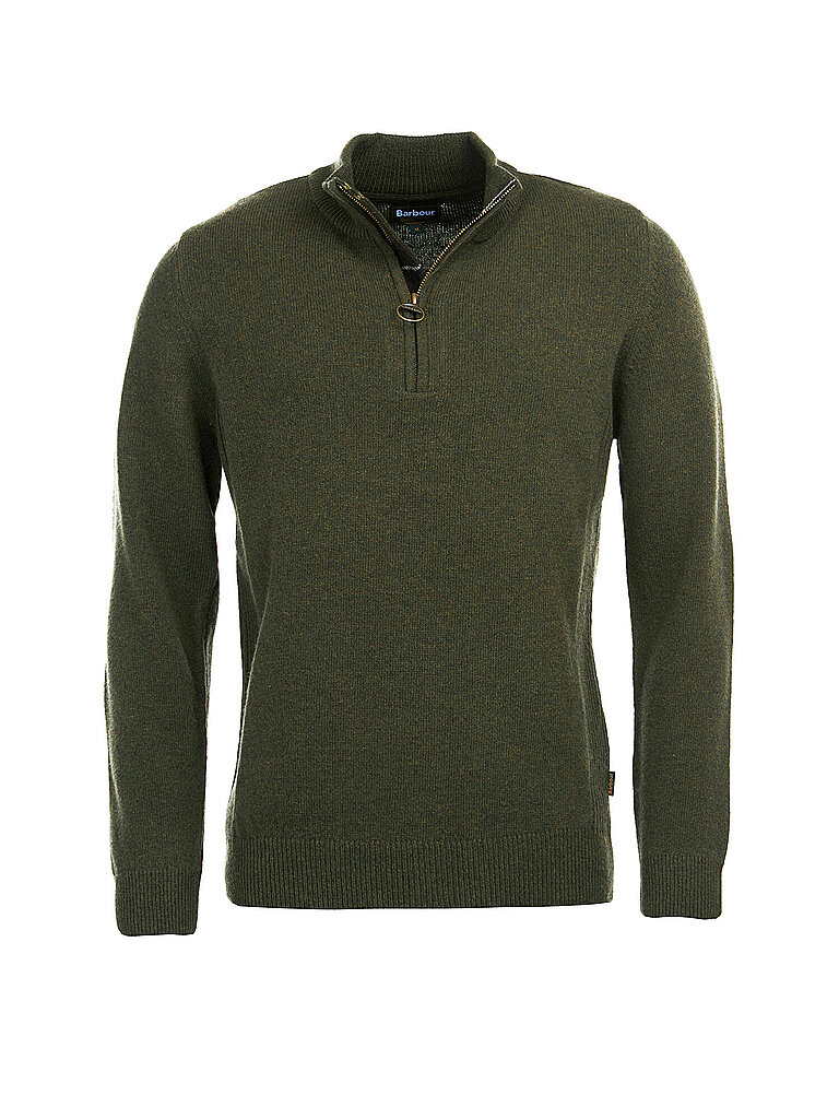 BARBOUR Troyer Pullover HOLDIN  olive | S