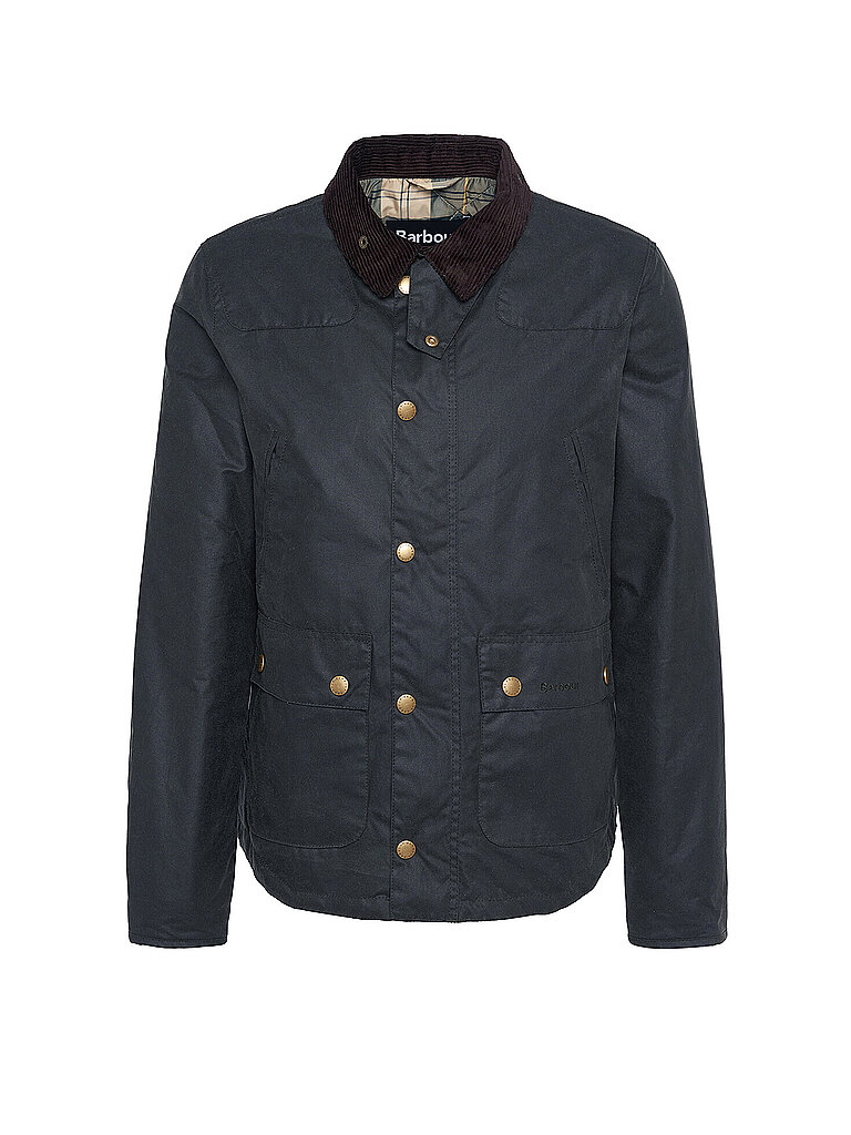BARBOUR Jacke REELIN WAX dunkelgrün | XXL