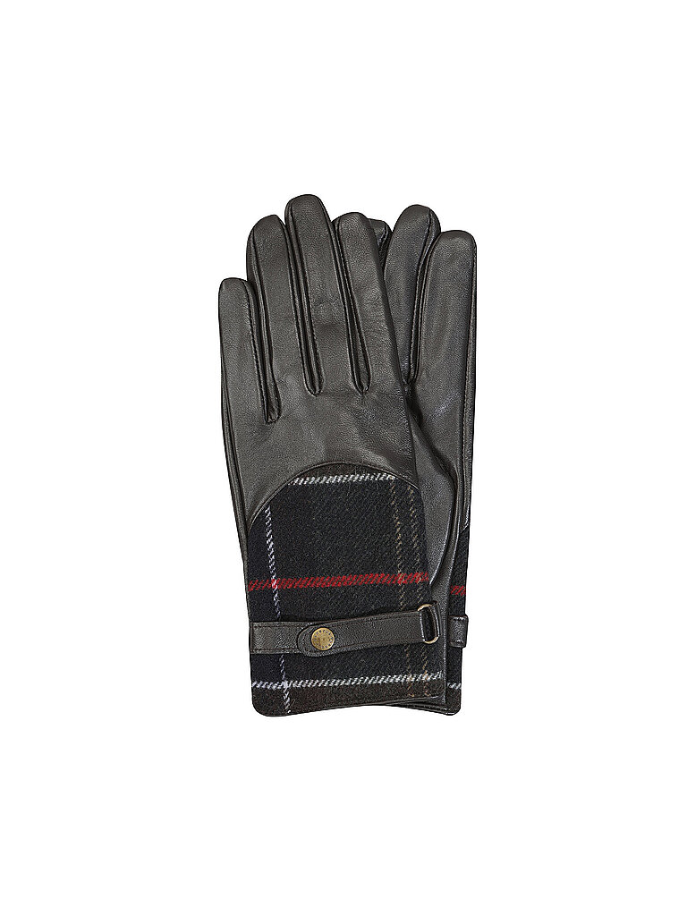 BARBOUR Lederhandschuhe DEE beige | L
