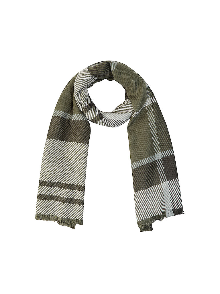 BARBOUR Schal BLAIR dunkelgrün | ONE SIZE