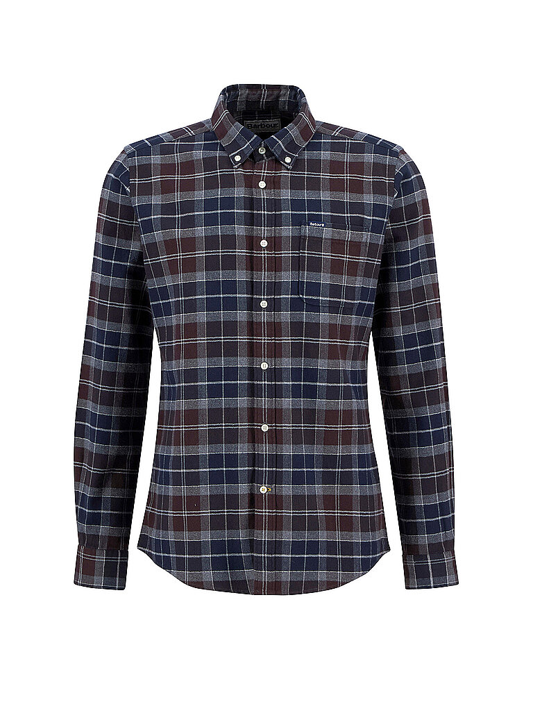 Hemd Slim Fit braun XL herren