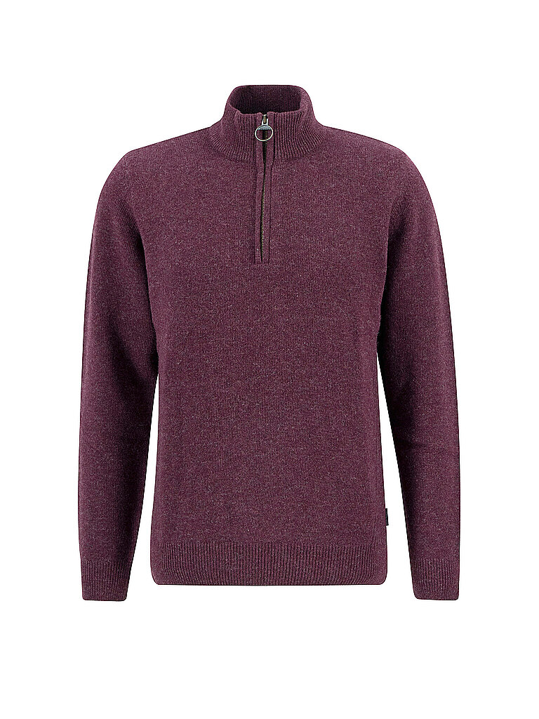 BARBOUR Troyer Pullover HOLDIN  dunkelrot | S