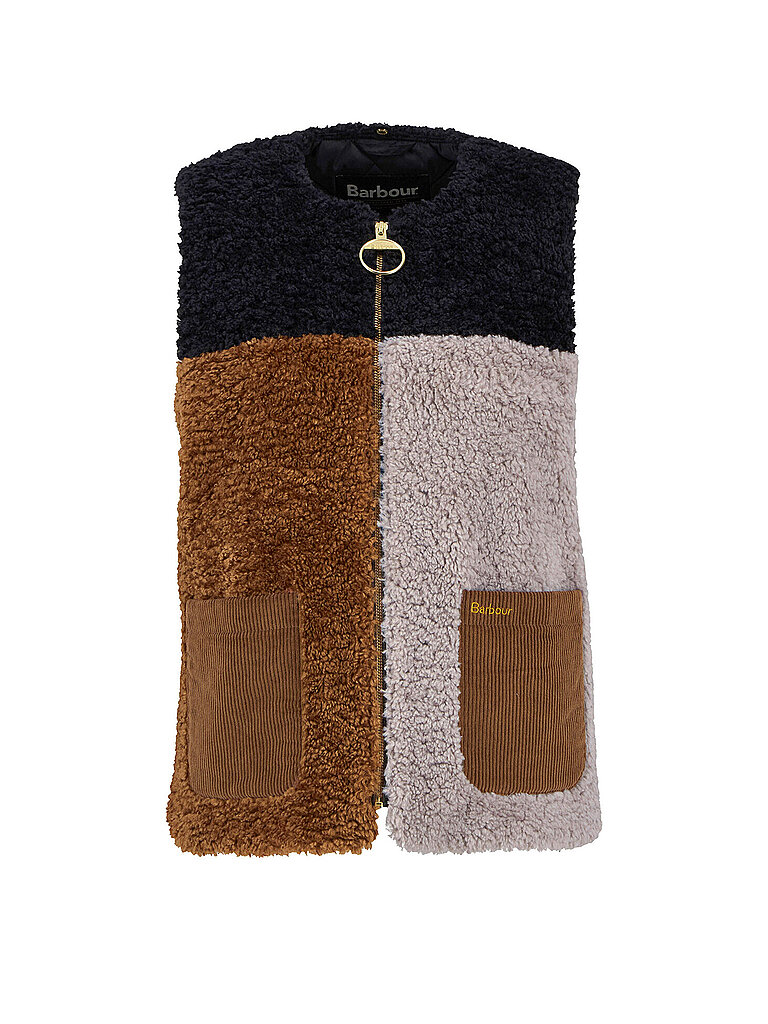 BARBOUR Gilet in Felloptik CATHY beige | 40