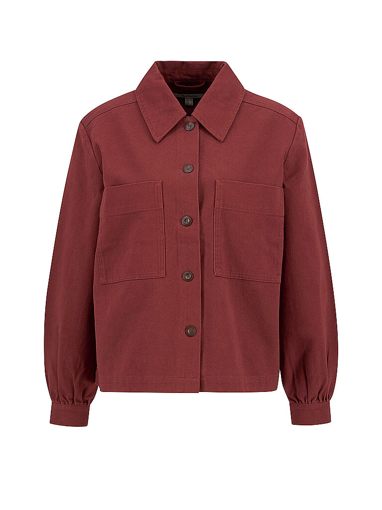 Overshirt WILLOW dunkelrot 42 damen