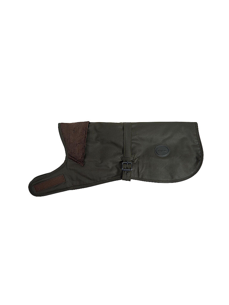 BARBOUR Hundemantel Wachs olive | XS