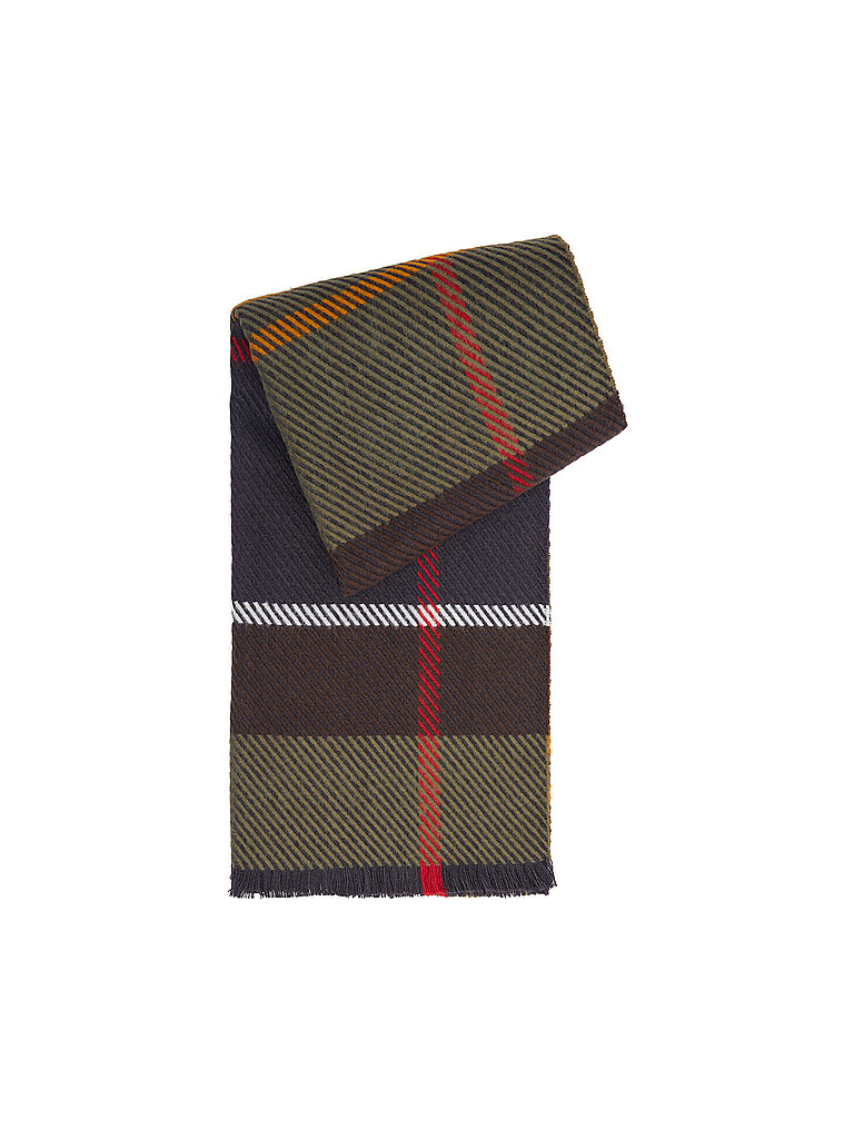 BARBOUR Schal BLAIR dunkelgrün | ONE SIZE