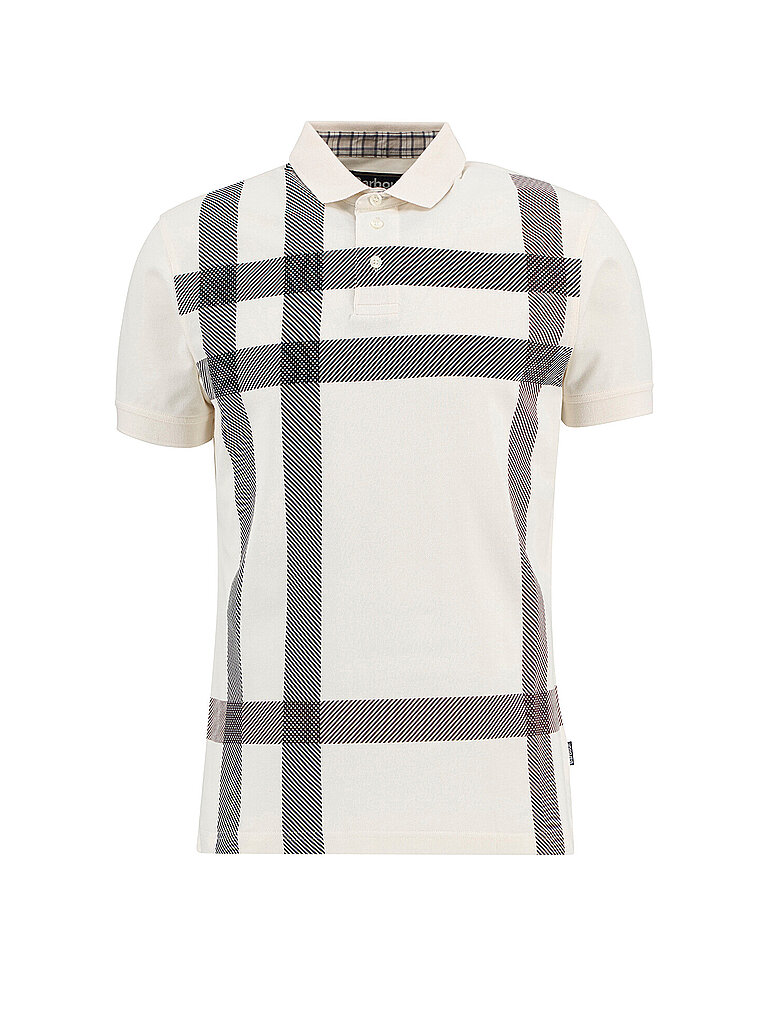 BARBOUR Poloshirt creme M herren