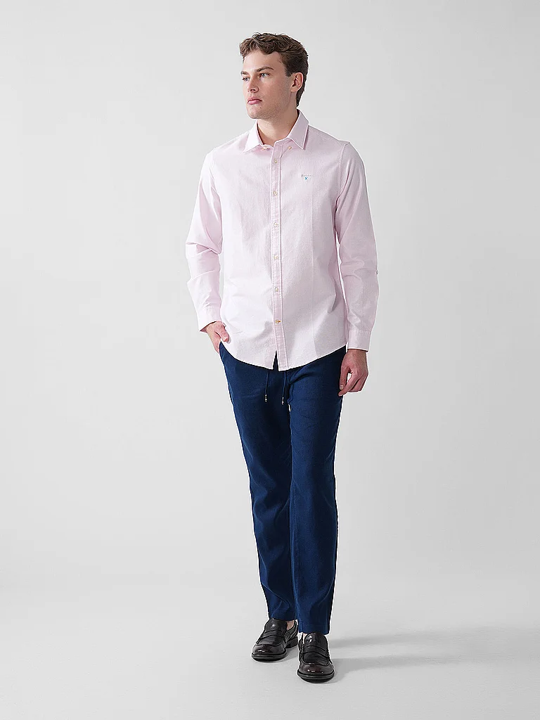 Barbour Oxtown Shirt Pink M Men 2