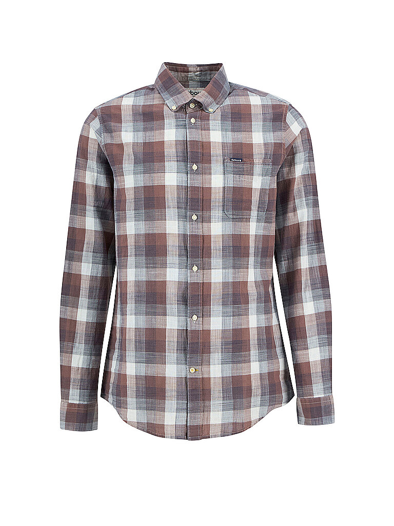 BARBOUR Hemd Tailord Fit HILLROAD rosa | S