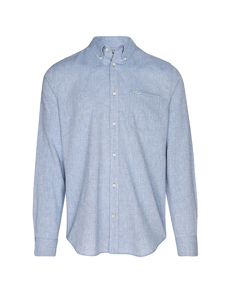 BARBOUR Hemd NELSON blau L herren