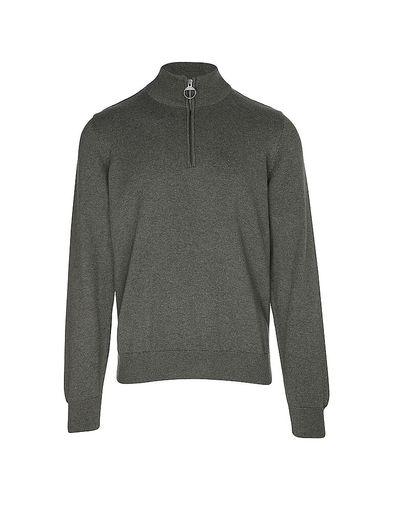 BARBOUR Troyer Pullover  olive | XL
