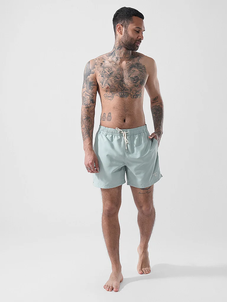 Barbour Swim Shorts Green XL 2