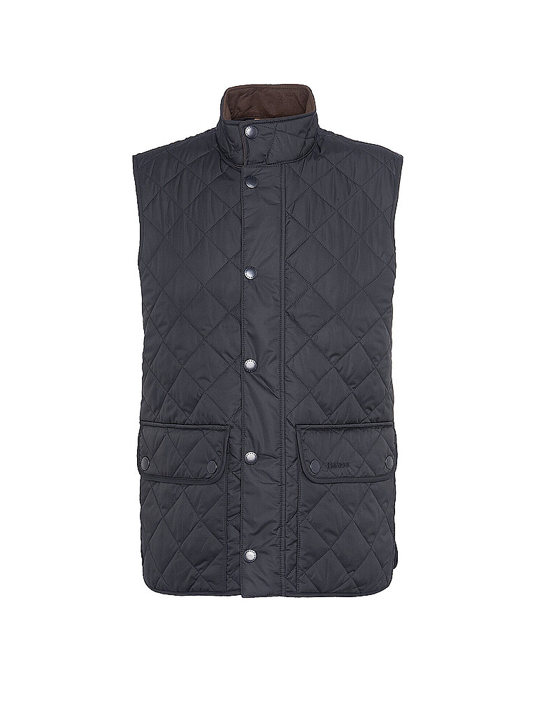 BARBOUR Steppgilet LOWERDALE dunkelblau | XXL