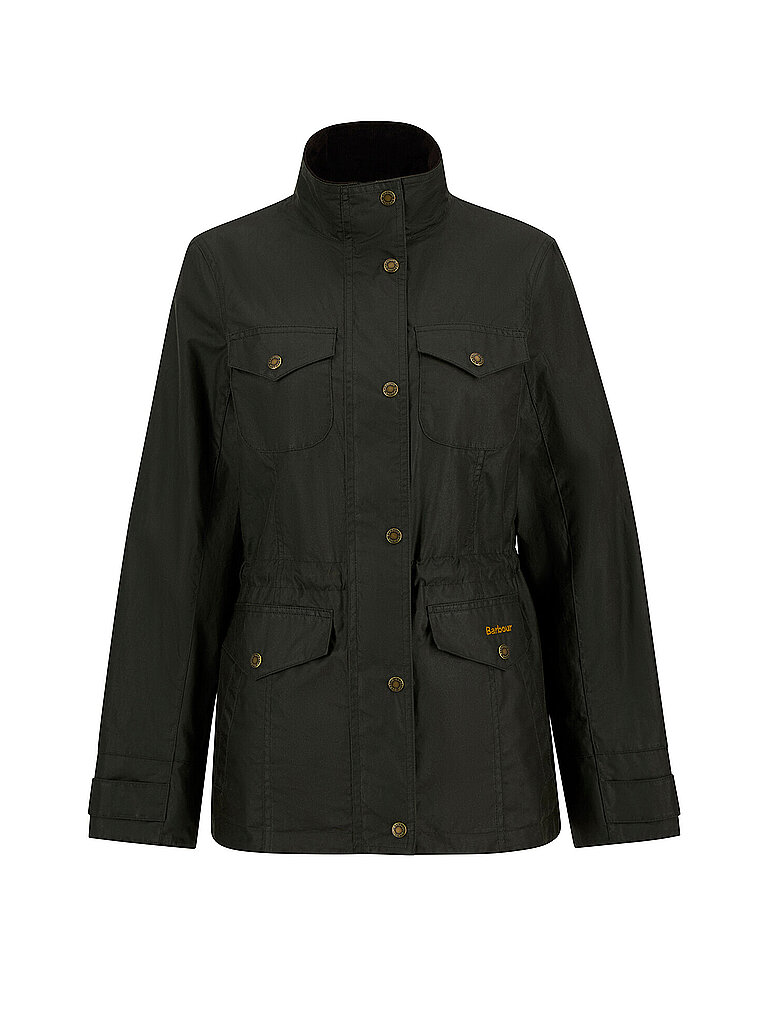 BARBOUR Fieldjacke SUMMER SAPPER WAX  olive | 38