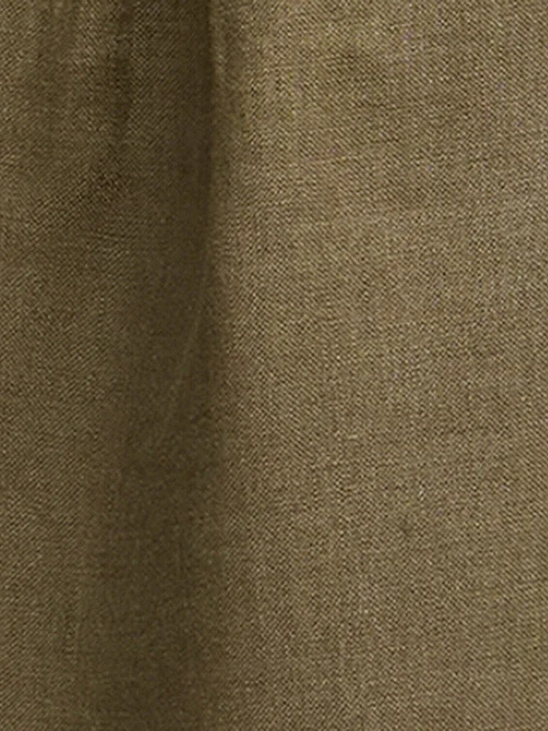 Barbour Marine Linen Shirt Olive 38 2
