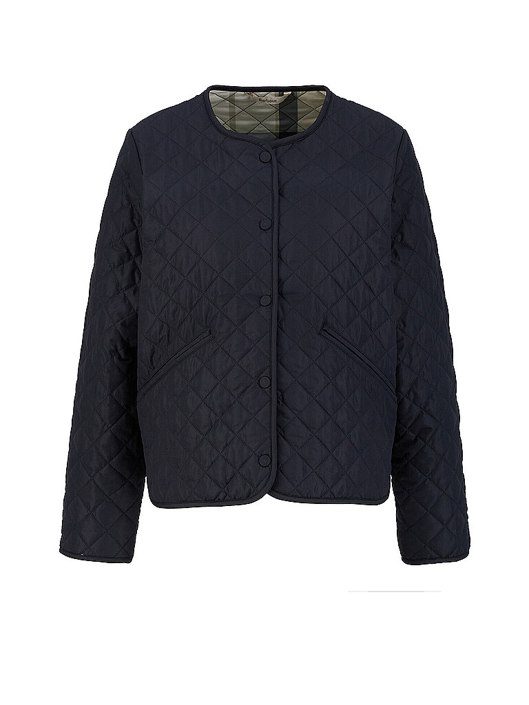 Leichtsteppjacke CASHEL COLLARLESS dunkelblau 38 damen