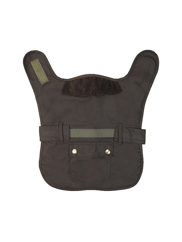BARBOUR Hundemantel WAX olive | S