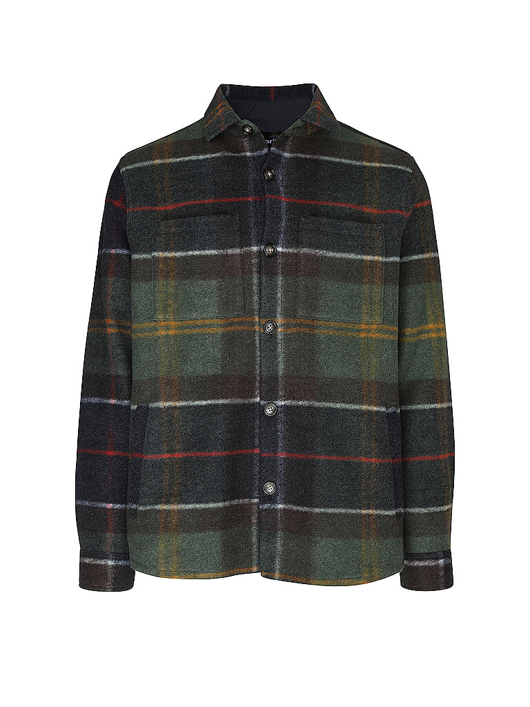 BARBOUR Overshirt  dunkelgrün | S