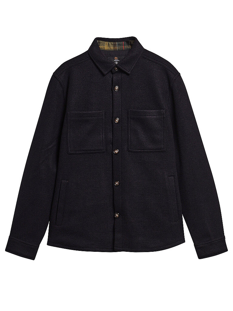 BARBOUR Overshirt MARLTOWN dunkelblau | XL