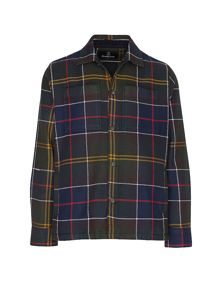 BARBOUR Overshirt  dunkelgrün | S