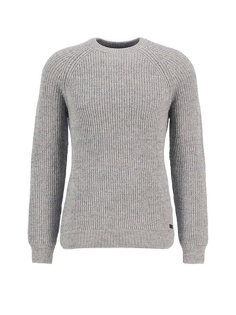 BARBOUR Pullover HORSEFORD hellgrau | S