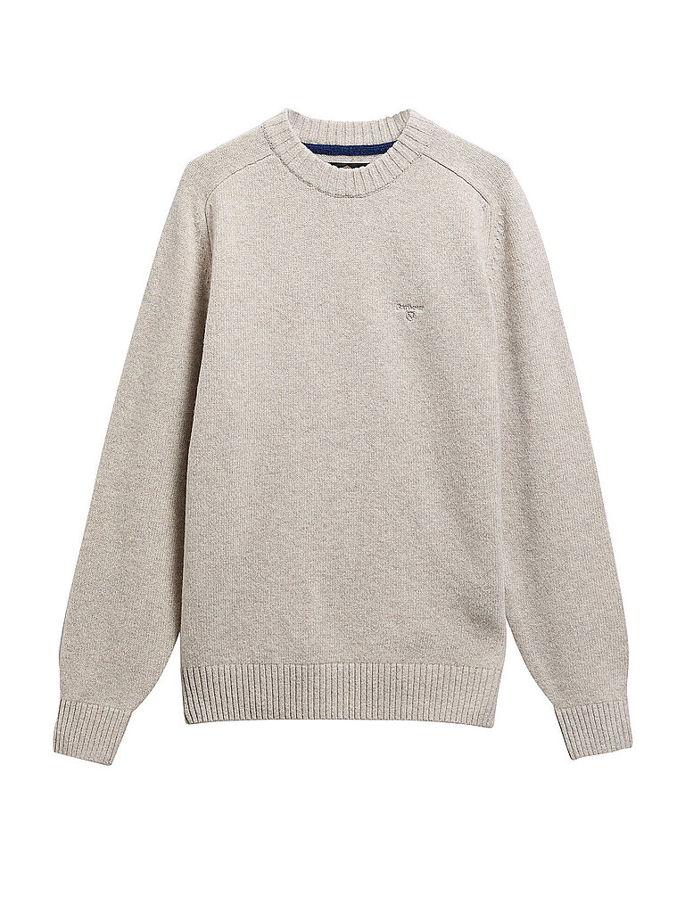 BARBOUR Pullover NEWTOWN hellgrau | M