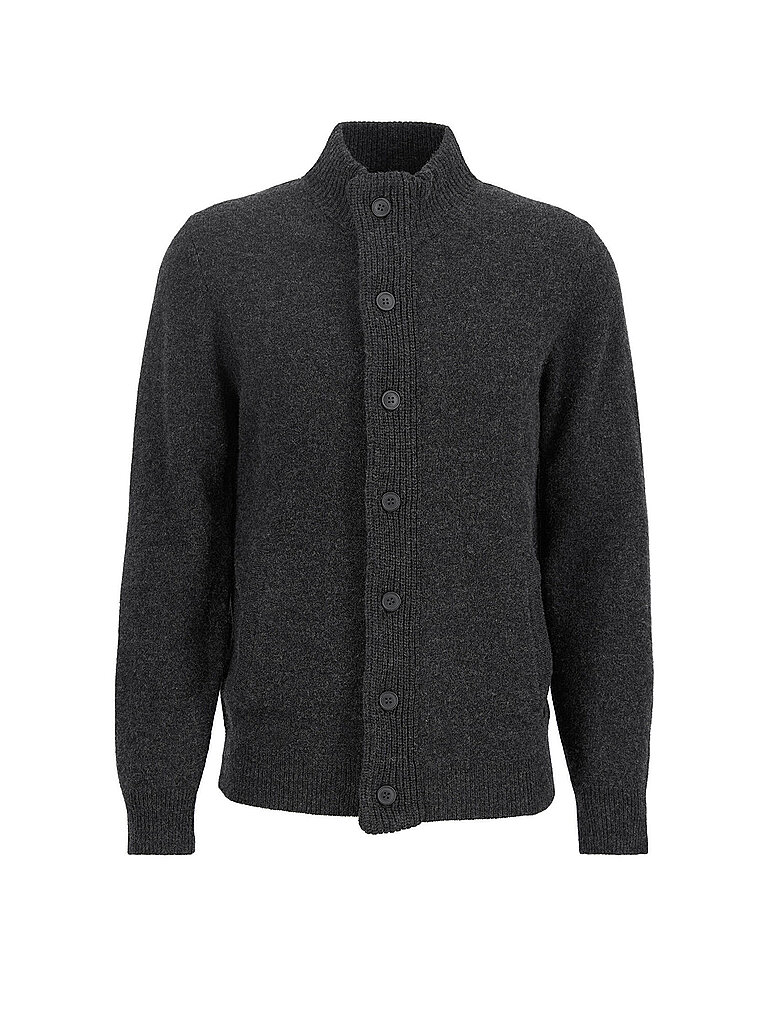 BARBOUR Strickjacke ESSENTIAL grau | S