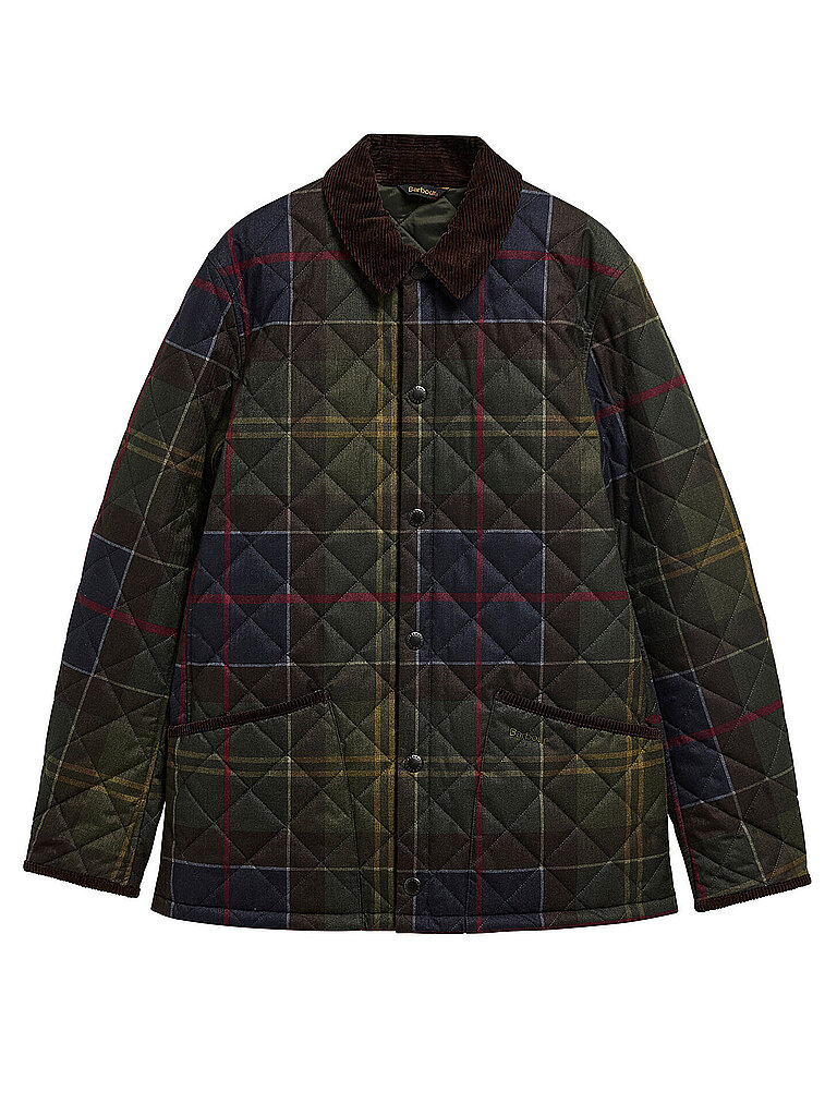BARBOUR Steppjacke LIDDLESDALE dunkelgrün | XL