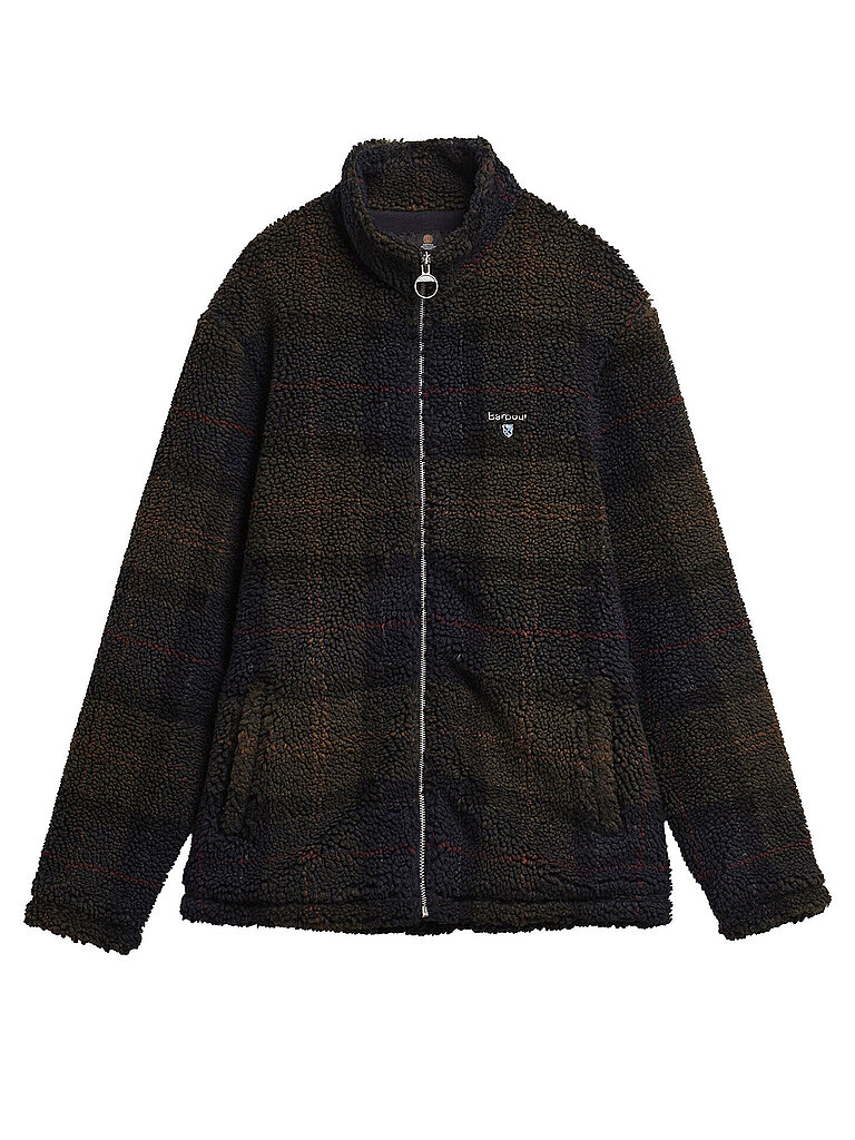 BARBOUR Fleecejacke grau | XL