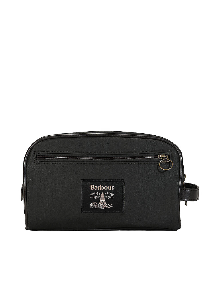 BARBOUR Kulturbeutel WAX olive