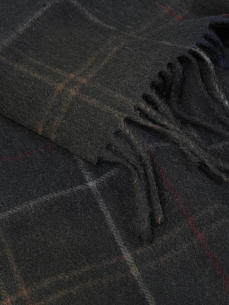 BARBOUR Écharpe bleu marine