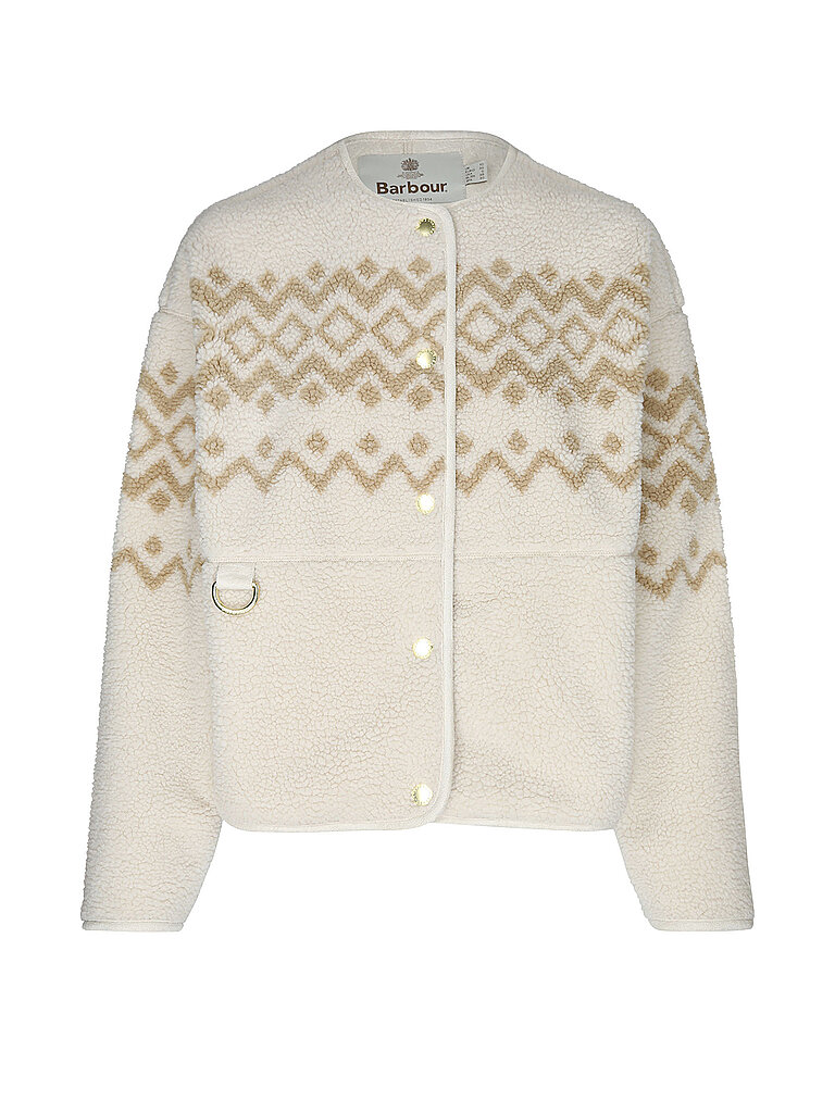BARBOUR Fleecejacke FERRISDALE  creme | 38