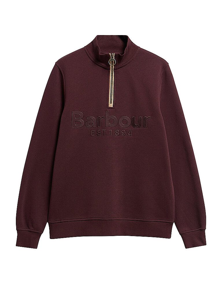 BARBOUR Sweater CYNTHIA  dunkelrot | 34