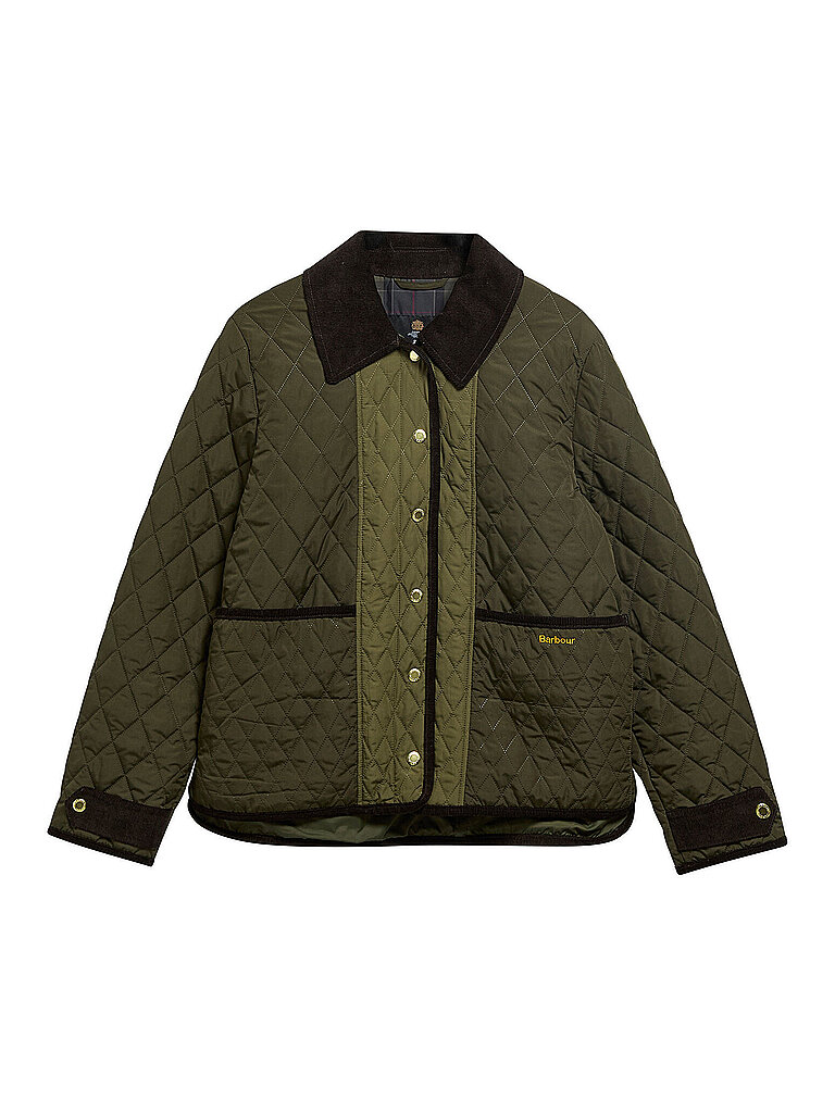 BARBOUR Leichtsteppjacke AINSDALE olive | 36