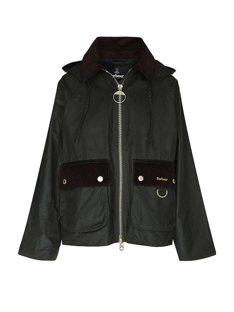 BARBOUR Jacke CARVILLE WAX olive | 44