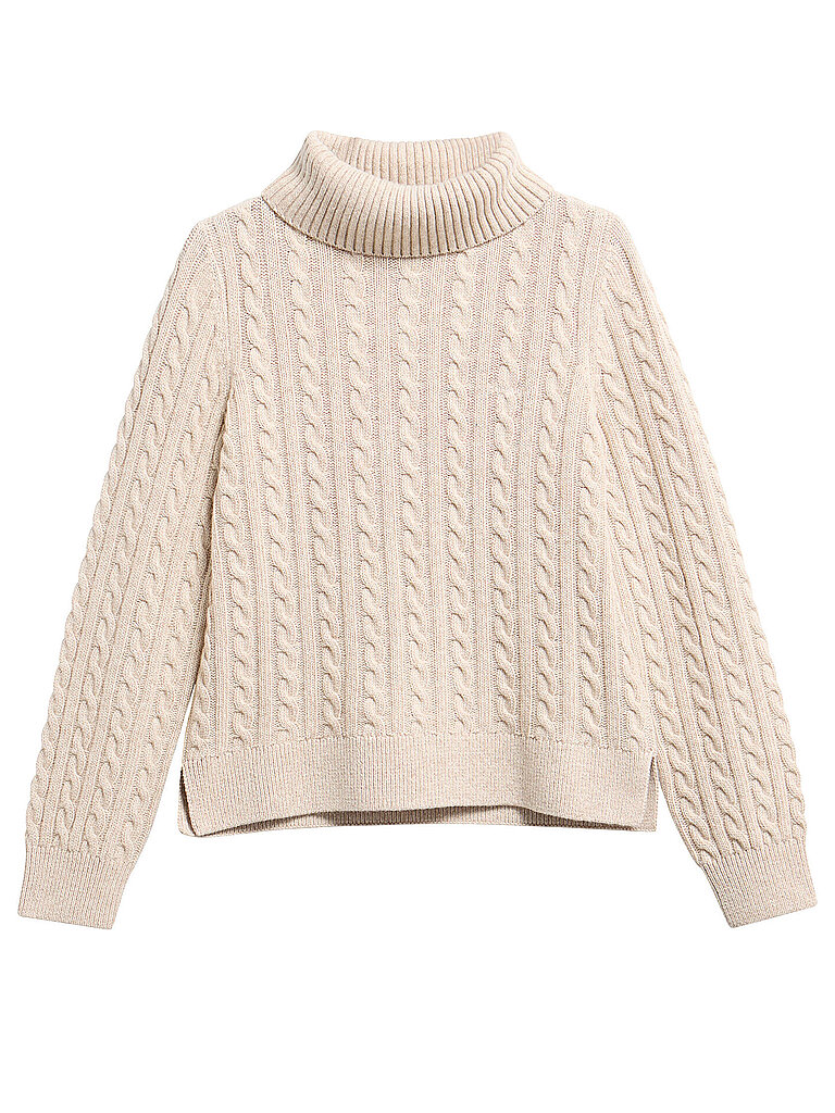BARBOUR Rollkragenpullover AMBLESIDE beige | 44