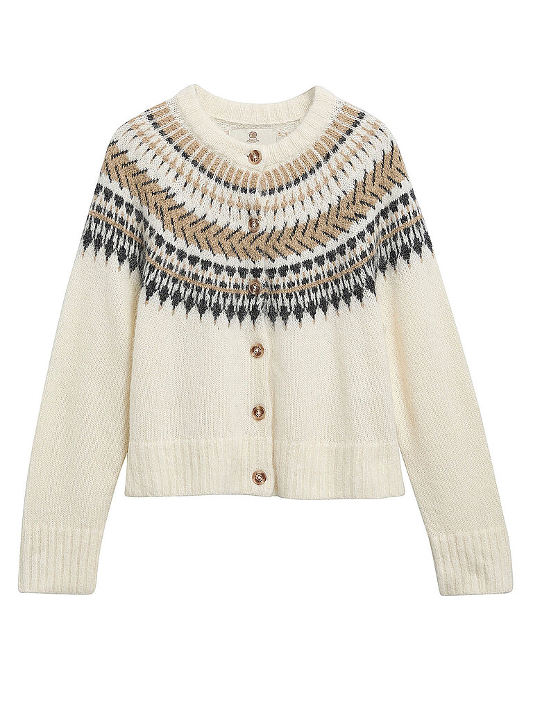 BARBOUR Strickjacke PAULINE weiss | M