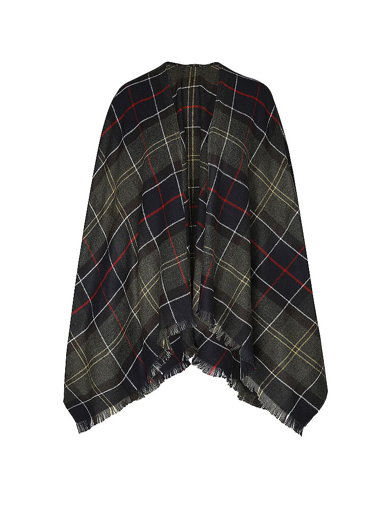 BARBOUR Schal STAFFIN dunkelgrün