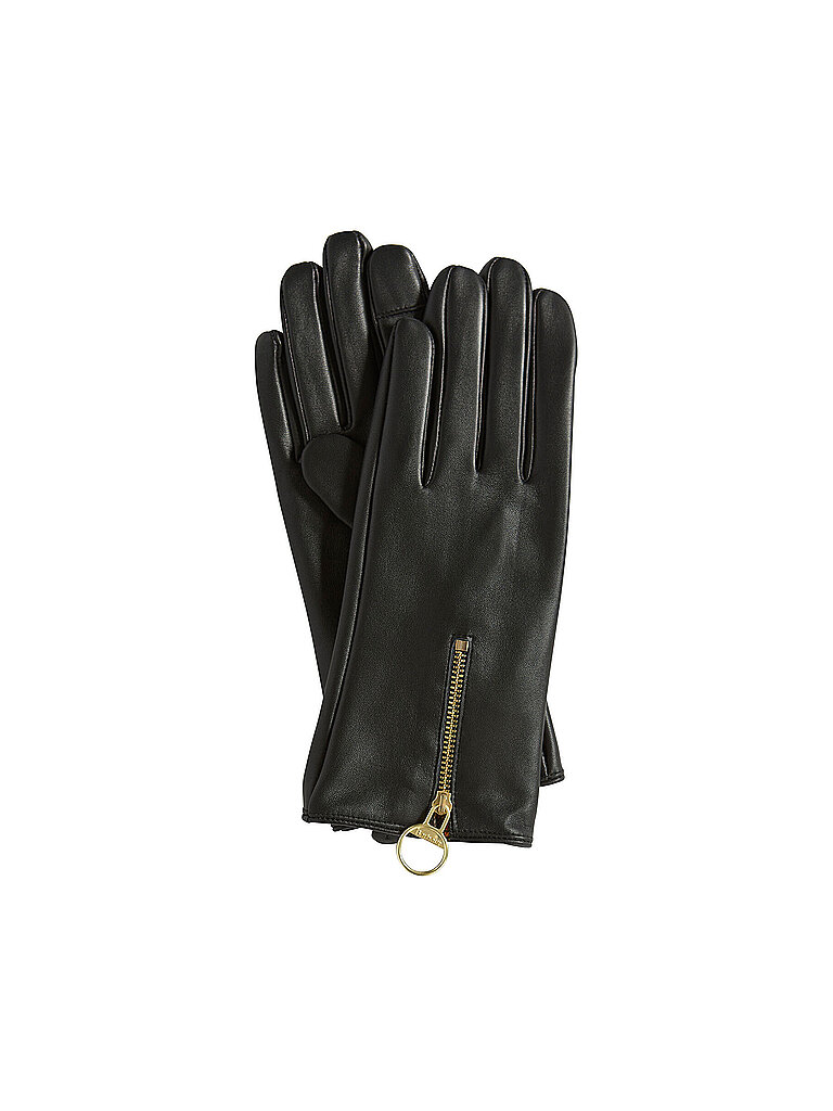 BARBOUR Lederhandschuhe ARLENE schwarz | S