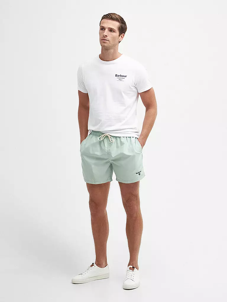 BARBOUR | Badeshorts STAPLE | mint